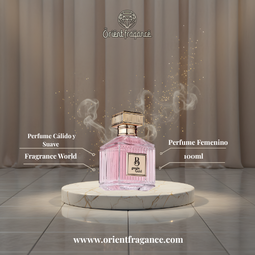 Image of Fragance World - B Gentle Gold - Eau De Parfum - Perfume Femenino-3