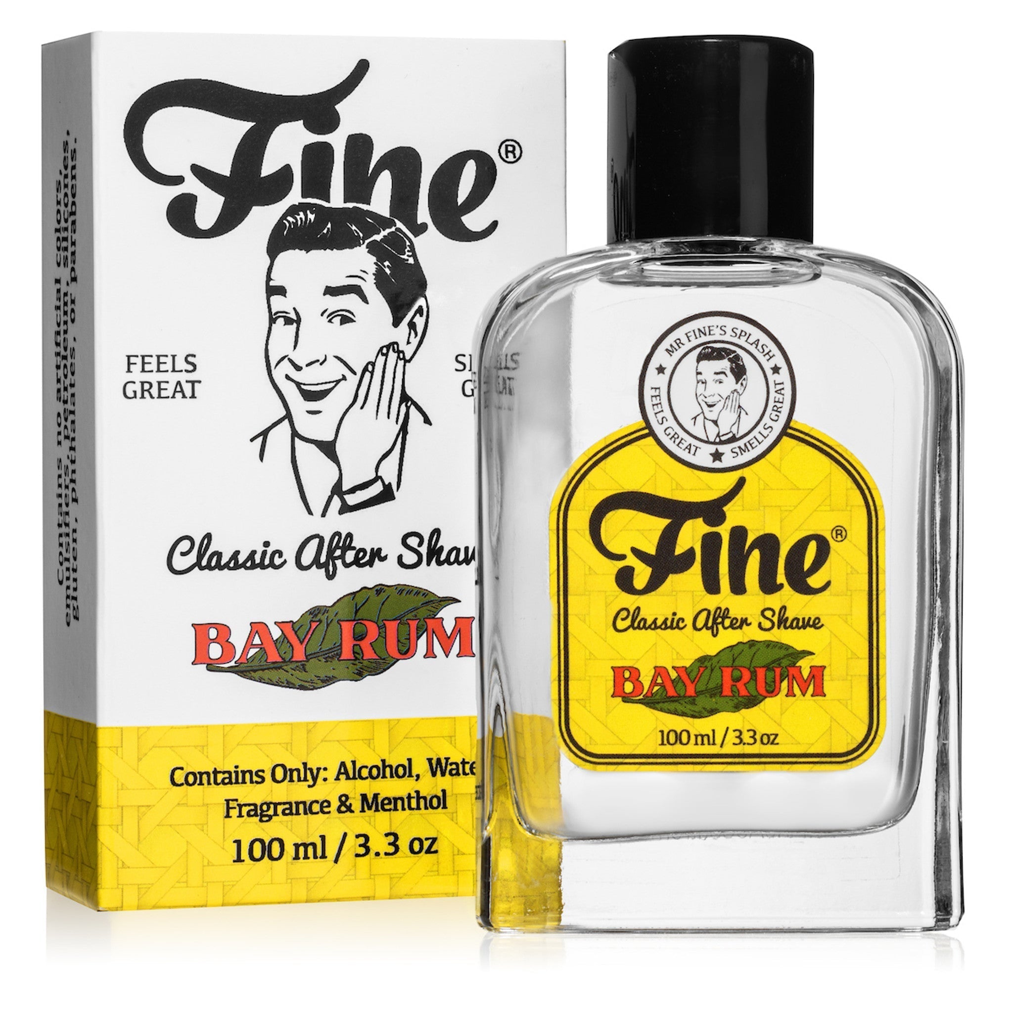 Image of Fine® Bay Rum After Shave 3.3oz / 100ml-1