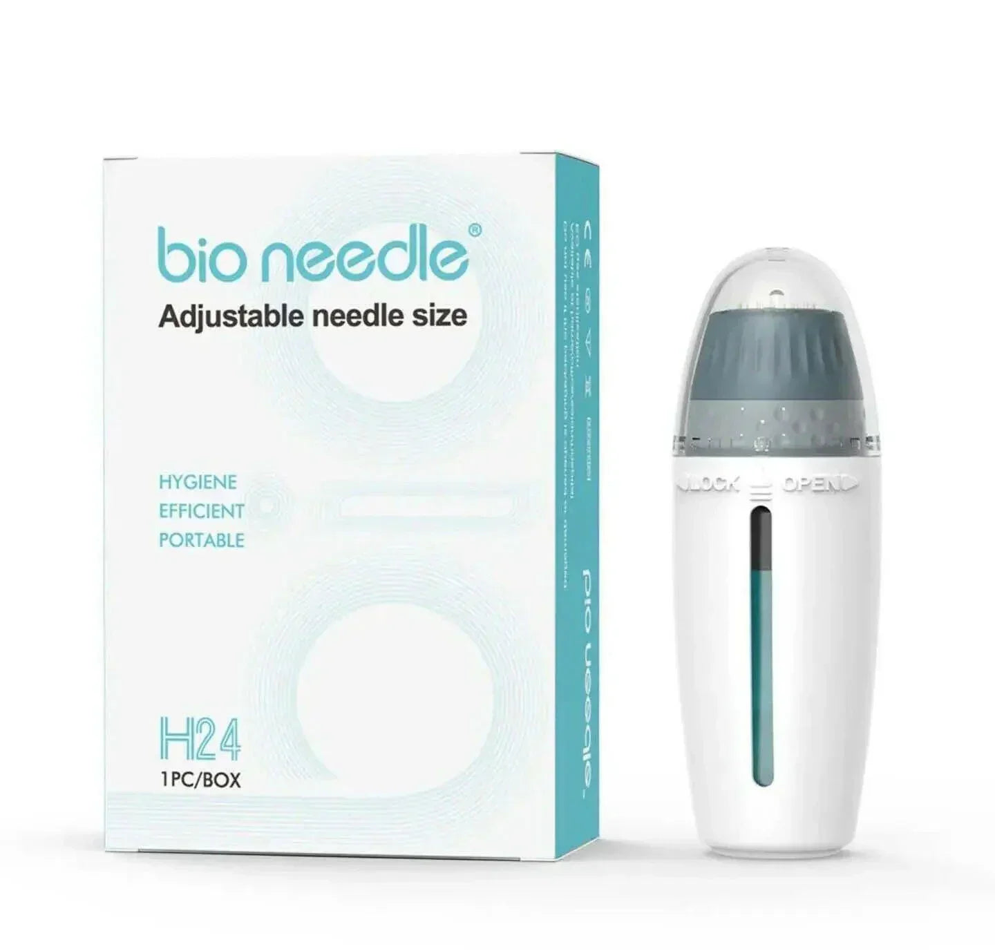 Image of Ammuri Adjustable Derma Roller – 6-in-1 Microneedle Skin Tool for Face, Hair & Body-0