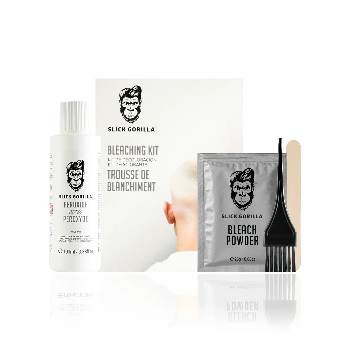 Image of Slick Gorilla Semi Perm Hair Colour Bleaching Kit-1