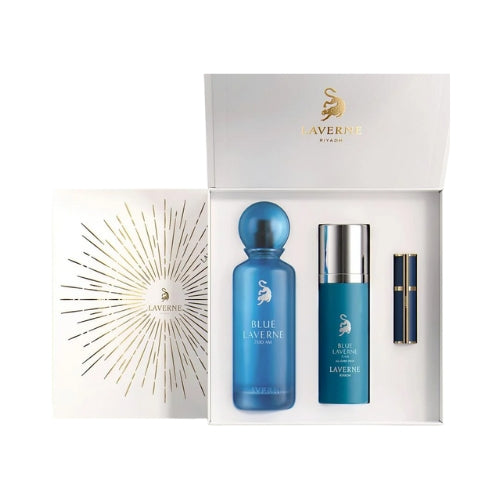 Image of Laverne - Gift Set Blue Laverne 7am - Eau De Parfum - Perfume Masculino-0