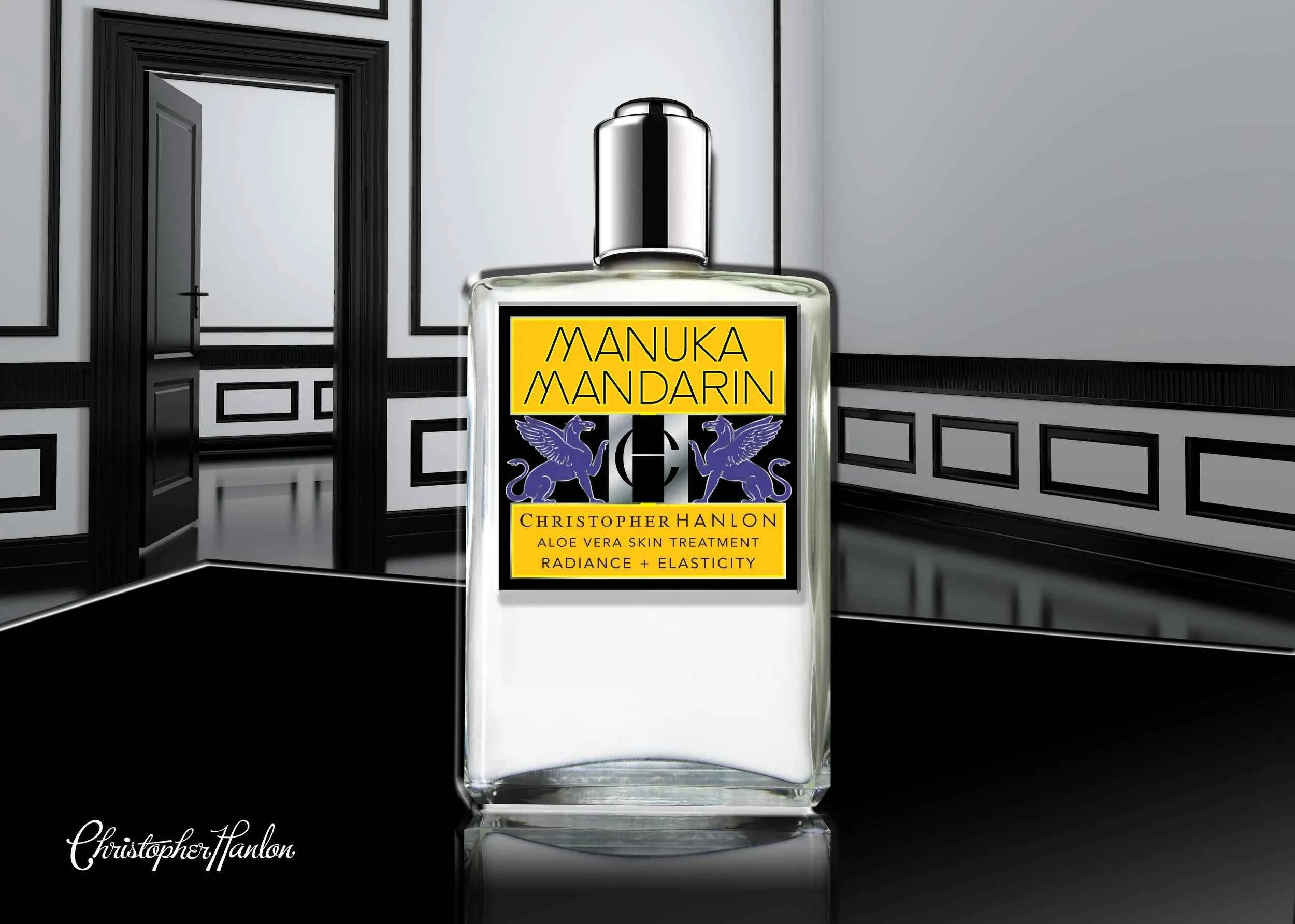 Image of MANUKA + MANDARIN. ANTI ÂGE FACIAL SKIN TREATMENT SERUM/LOTION