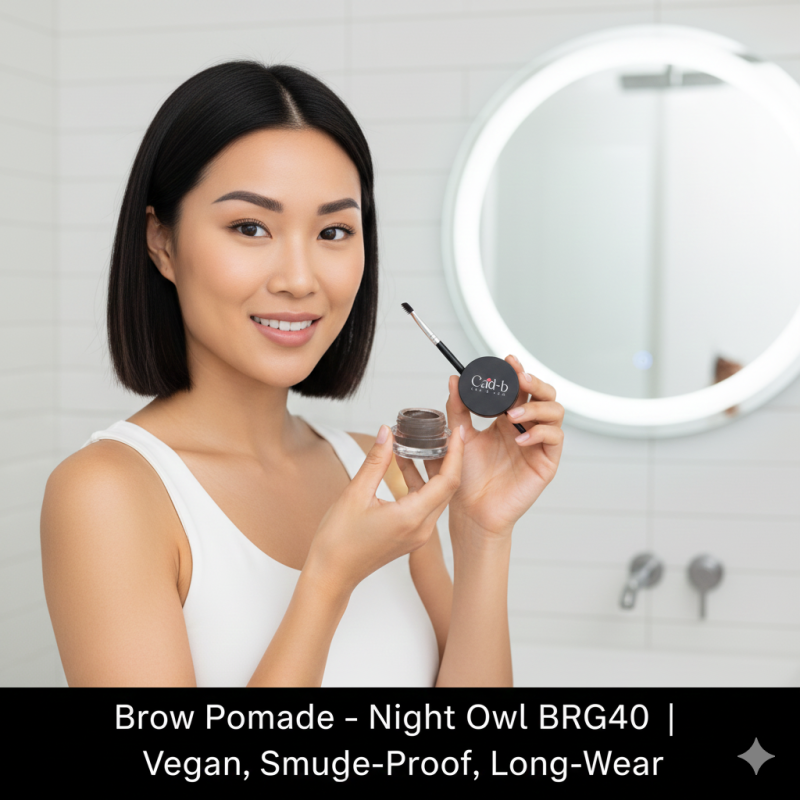 Image of Brow Pomade – Night Owl BRG40 | Long-Lasting, Buildable Brow Definition