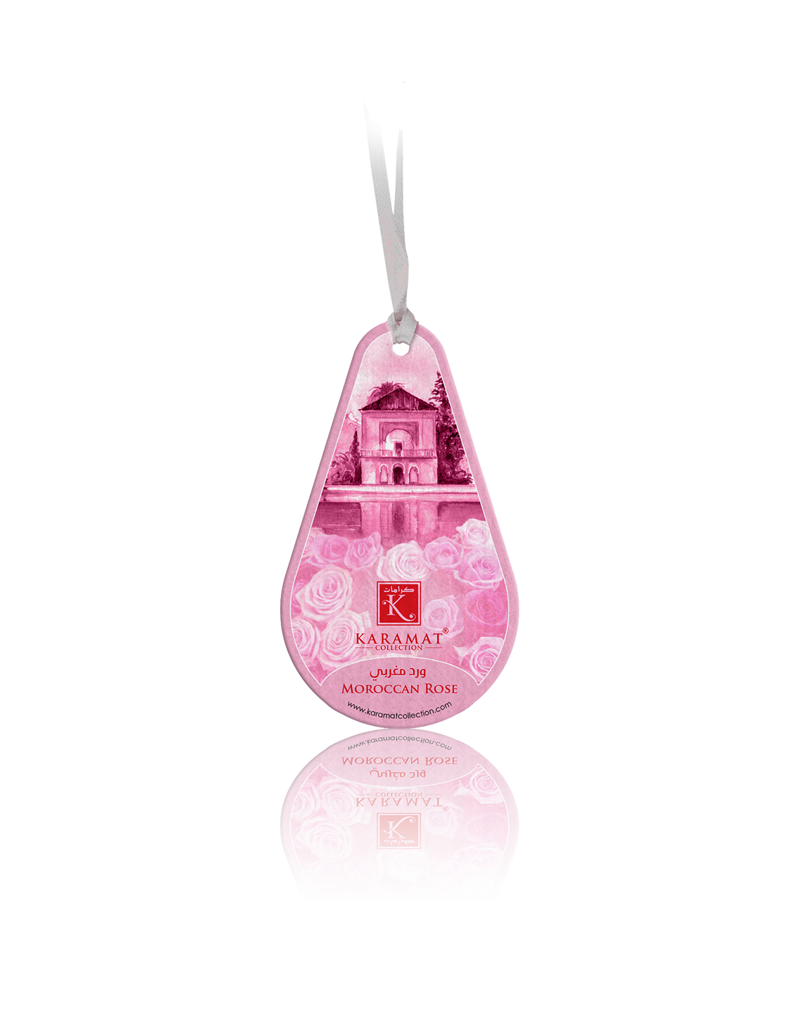Image of Rose Marocaine Délicate pour Voiture-0
