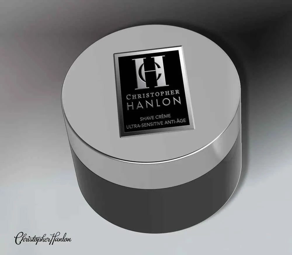 Image of CHRISTOPHER HANLON LATHERING BARBER’S CRÈME | TUB | Black Cockatoo + Mint
