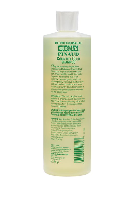 Image of Clubman Country Club Shampoo 16oz.-1