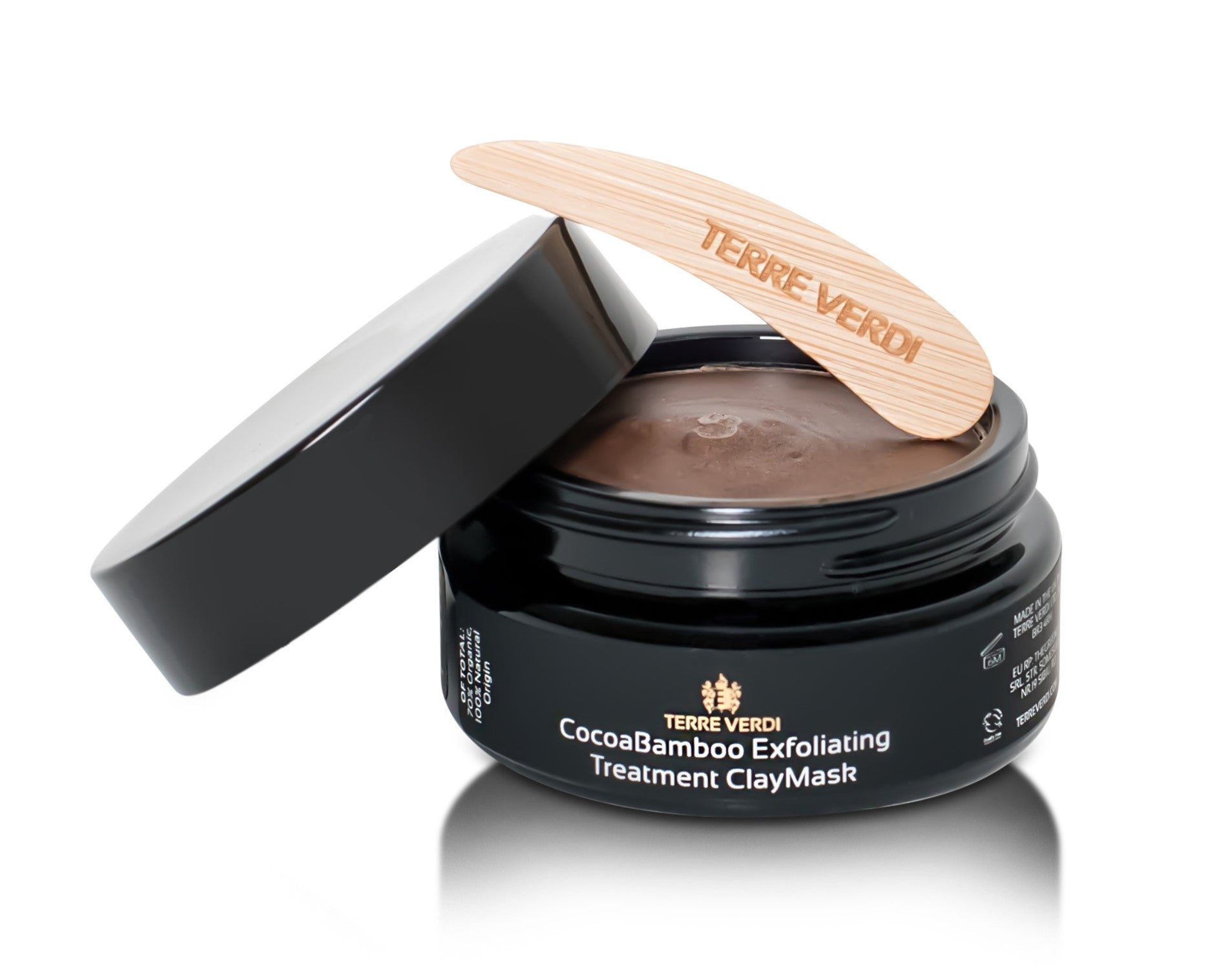 Image of CocoaBamboo Exfoliating Treatment ClayMask for Face and Body - Natural Scrub-0