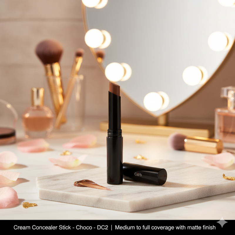 Image of Cream Concealer Stick - Choco - DC2 | Medium to full coverage with matte finish