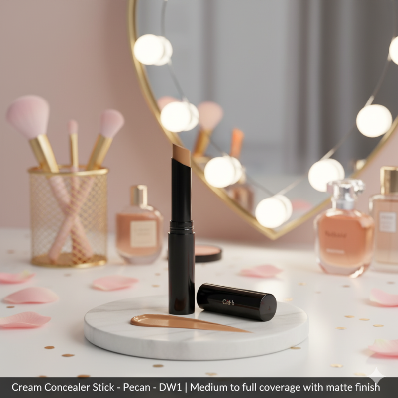 Image of Cream Concealer Stick - Pecan - DW1 | Medium to full coverage with matte finish