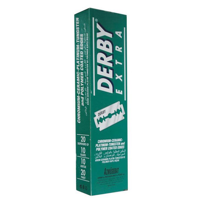 Image of Derby Double-Edge Razor Blades (100 CT)-0