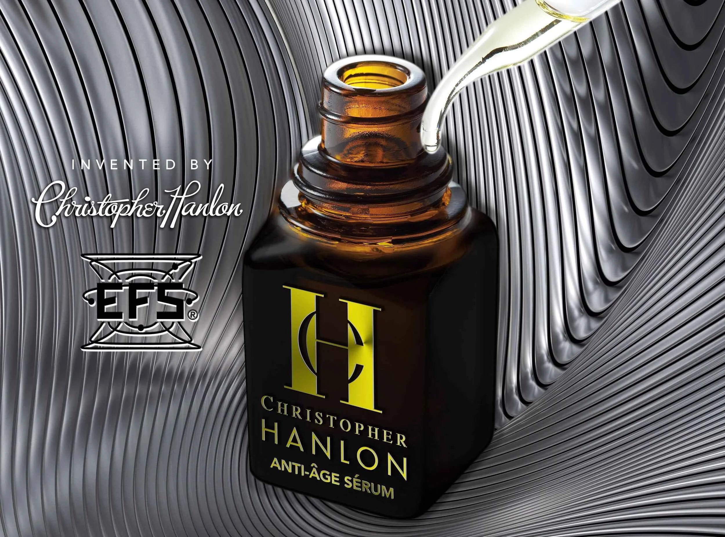 Image of CHRISTOPHER HANLON ANTI ÂGE SERUM | SKIN BIOREPAIR | RETINOL + GOLD [0.25%] + HYALURONIC ACID + Q10 [8%] | Deeper Lines + Wrinkles | 2 Month Treatment