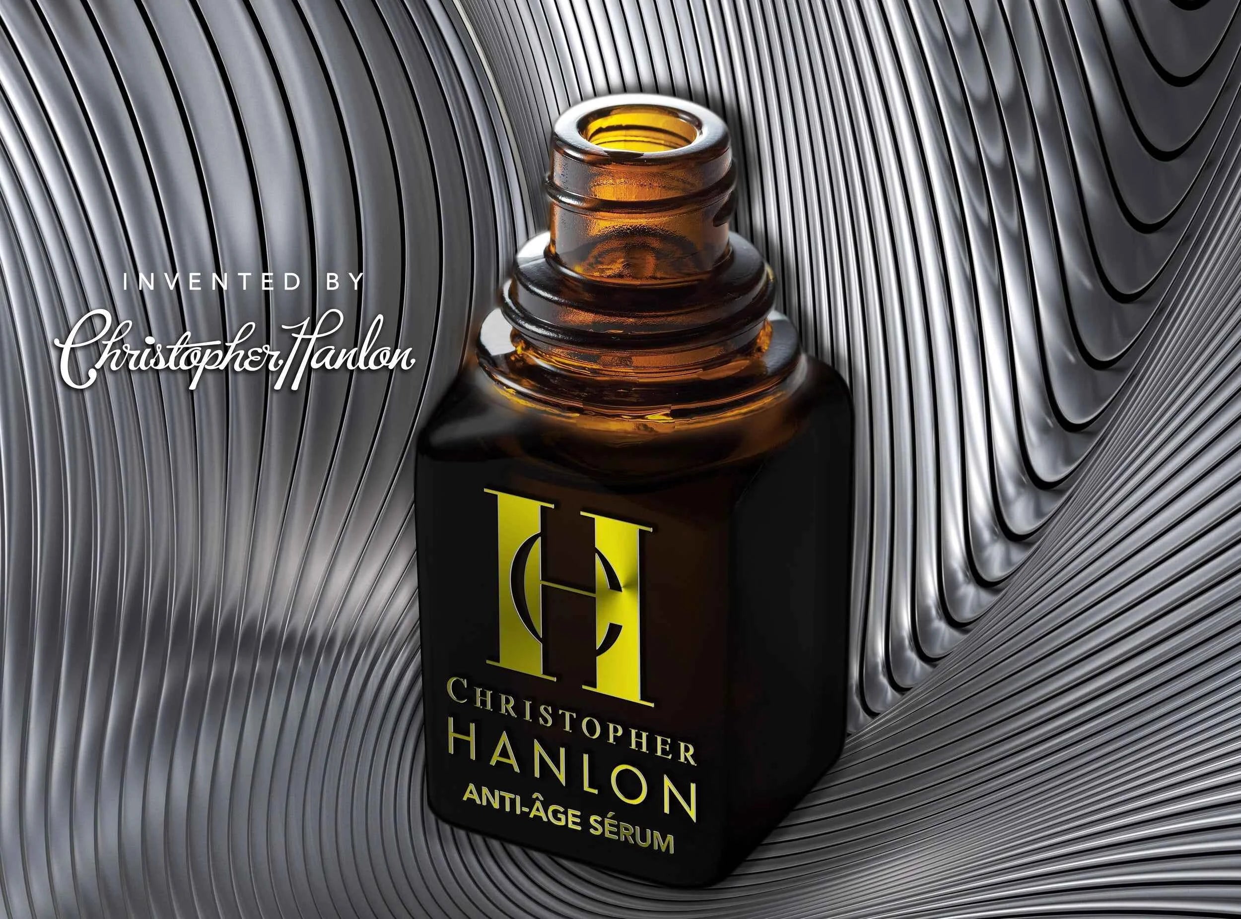 Image of CHRISTOPHER HANLON ANTI ÂGE SERUM | SKIN BIOREPAIR | RETINOL + GOLD [0.25%] + HYALURONIC ACID + Q10 [8%] | Deeper Lines + Wrinkles | 2 Month Treatment