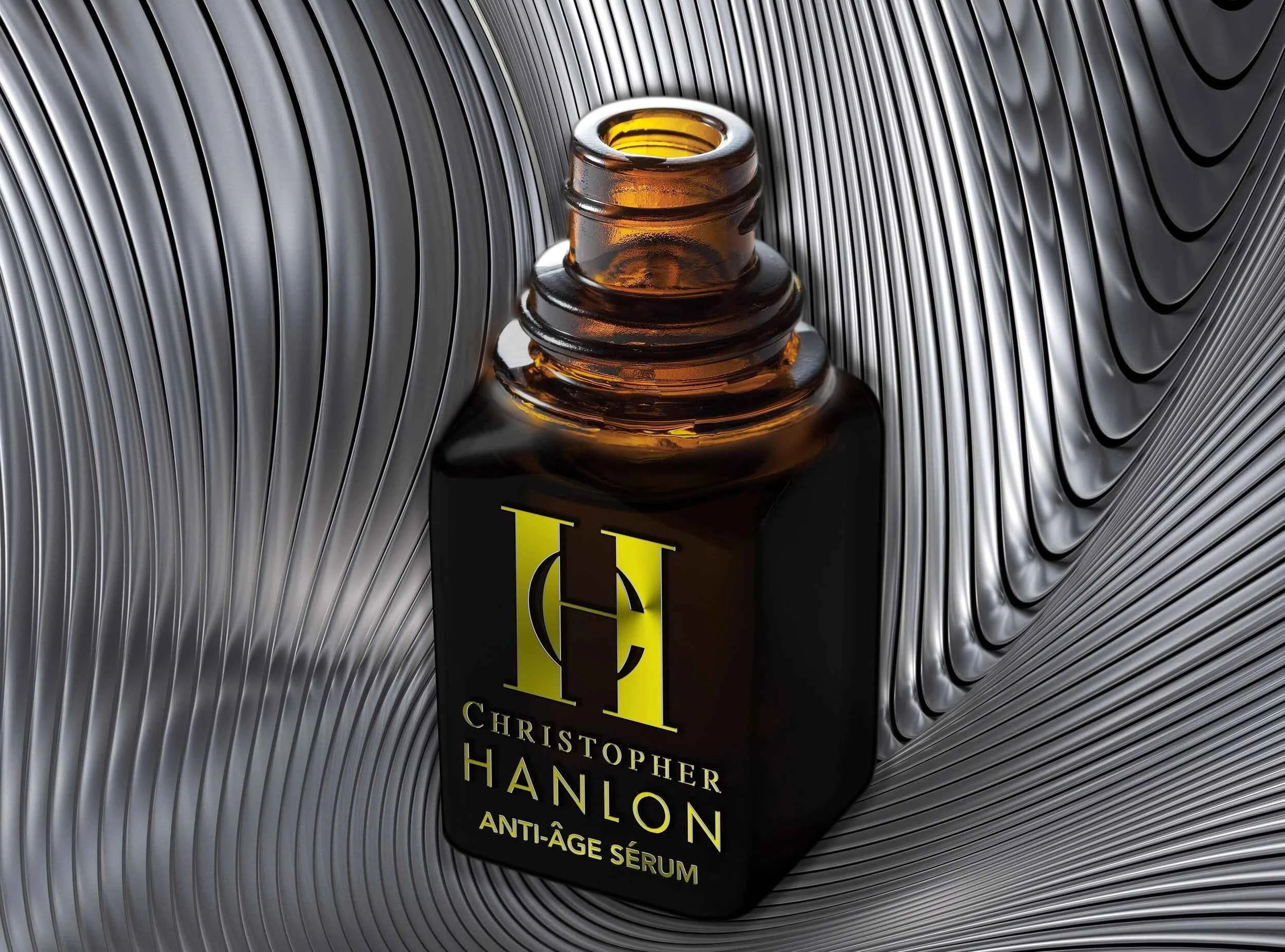 Image of CHRISTOPHER HANLON ANTI ÂGE SERUM | SKIN BIOREPAIR | RETINOL + GOLD [0.25%] + HYALURONIC ACID + Q10 [8%] | Deeper Lines + Wrinkles | 2 Month Treatment