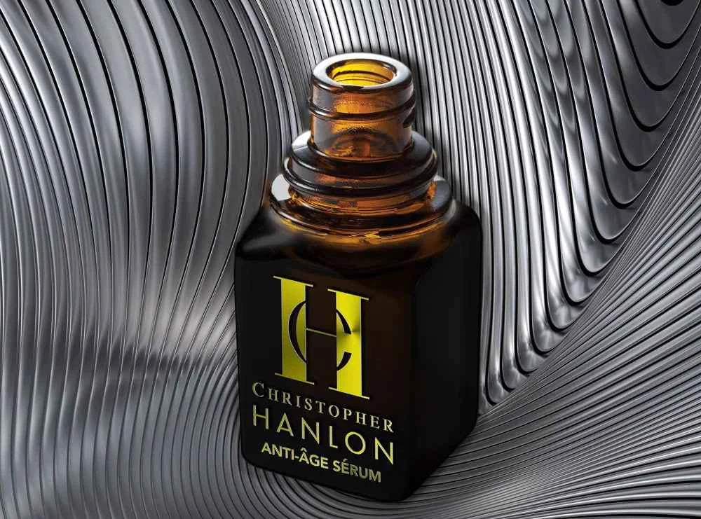 Image of CHRISTOPHER HANLON ANTI ÂGE SERUM | SKIN BIOREPAIR | RETINOL + GOLD [0.25%] + HYALURONIC ACID + Q10 [8%] | Deeper Lines + Wrinkles | 2 Month Treatment
