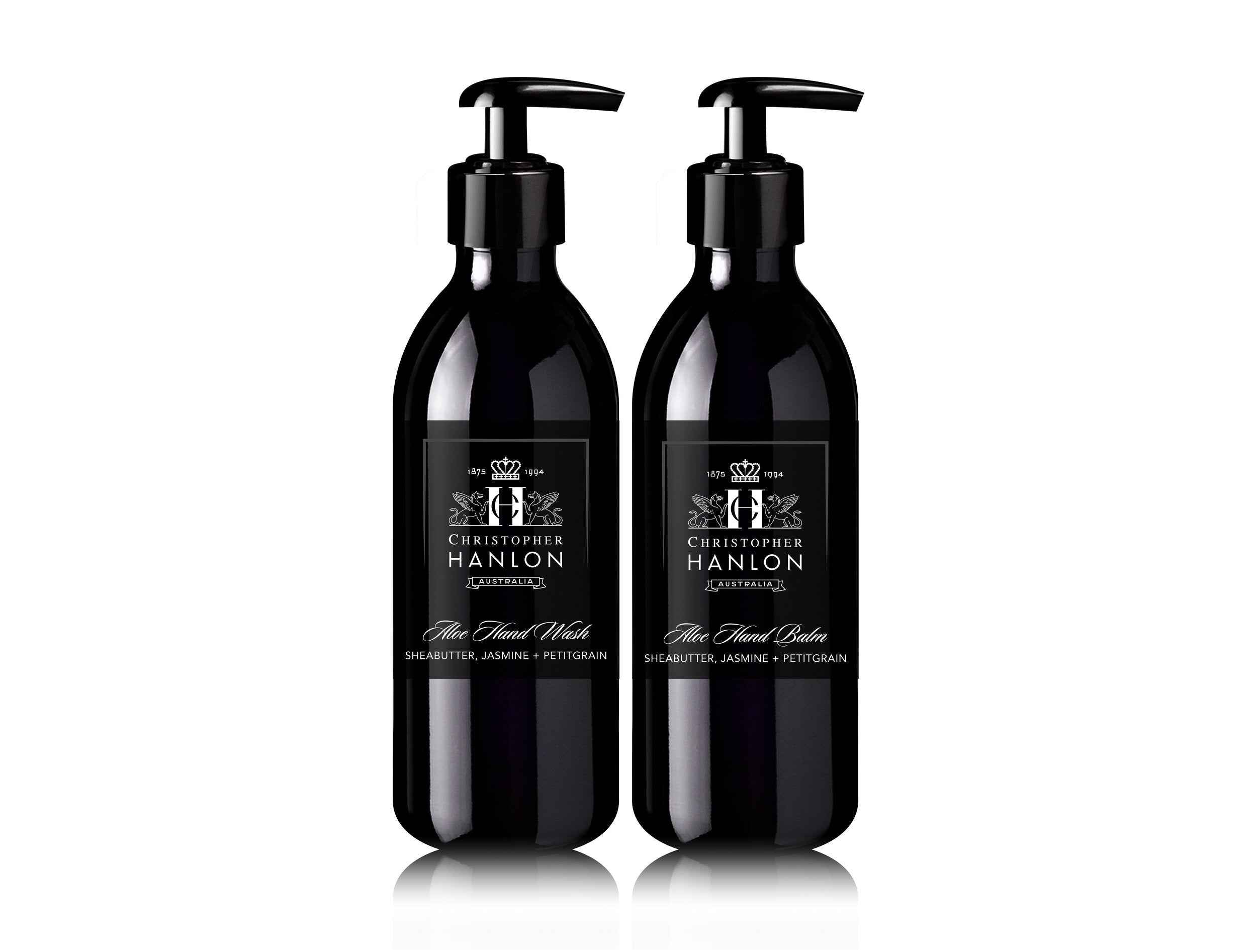 Image of CHRISTOPHER HANLON 2x BUSH MINT + TASMANIAN LAVENDER | SHEABUTTER HAND WASH + HAND BALM