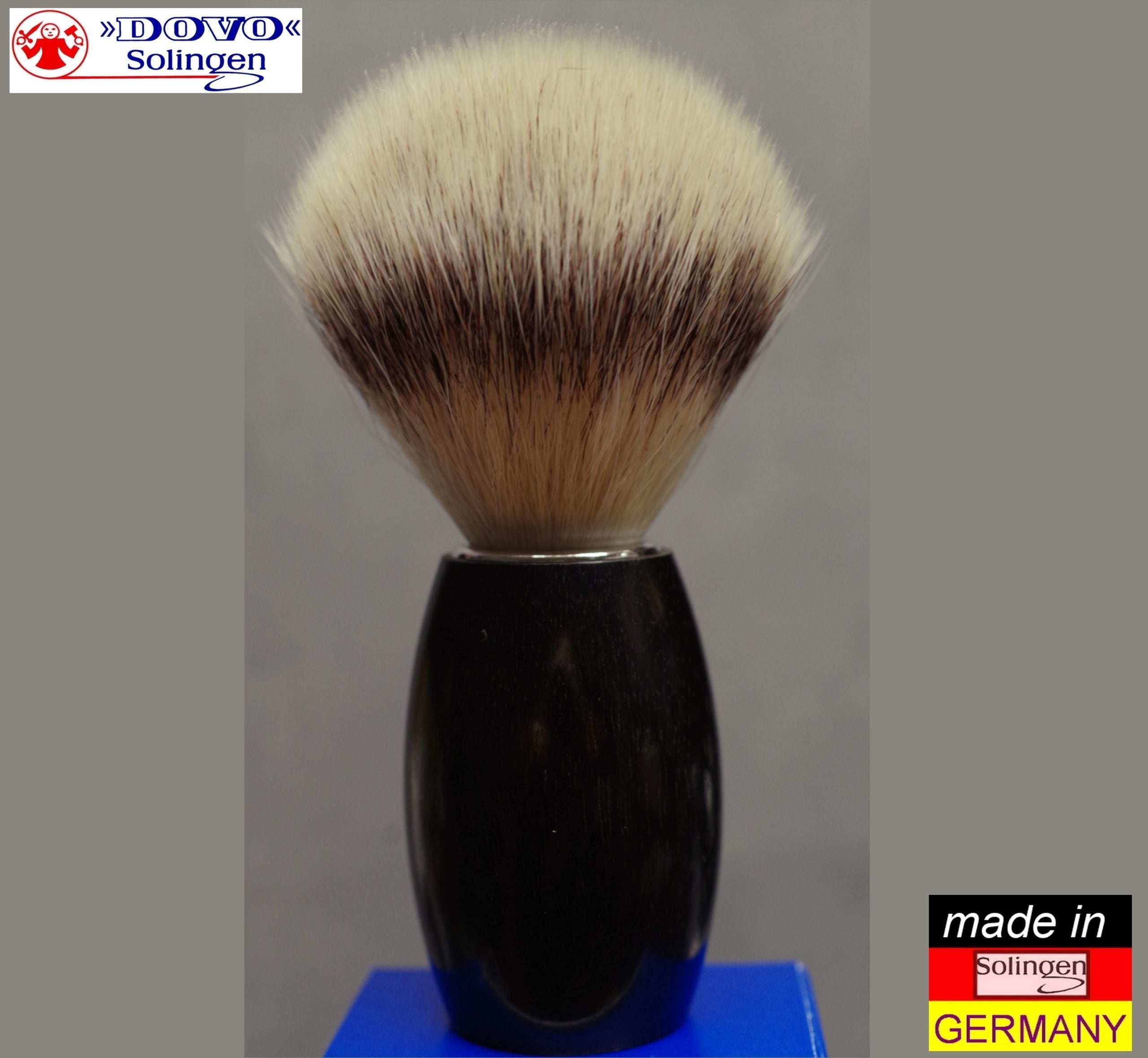 Image of DOVO Fibre silvertip synthetic Badger Shaving brush-1
