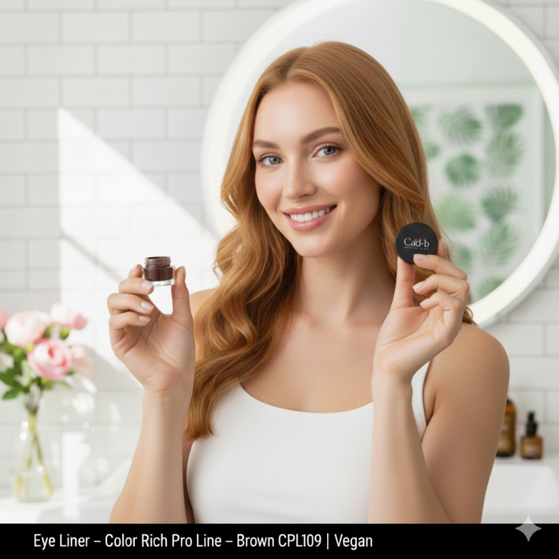 Image of Eye Liner – Color Rich Pro Line – Brown CPL109 | Vegan Gel Eyeliner with Precision Tip