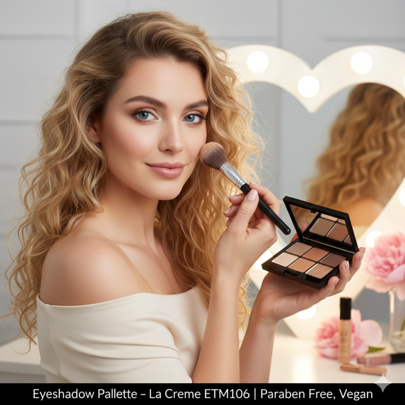Image of Eyeshadow Palette - La Creme ETM106 | Paraben Free, Vegan