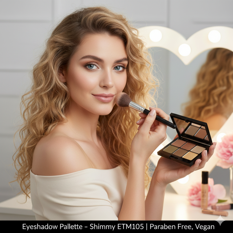 Image of Eyeshadow Palette - Shimmy ETM105 | Paraben Free, Vegan