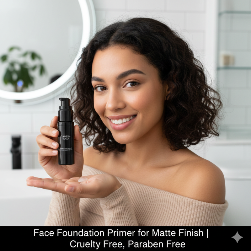 Image of Face Foundation Primer for Matte Finish | Cruelty Free, Paraben Free