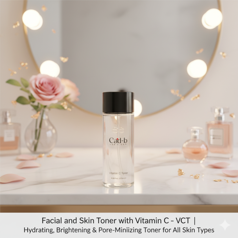 Image of Facial and Skin Toner with Vitamin C – VCT | Hydrating, Brightening & Pore-Minimizing Toner for All Skin Types