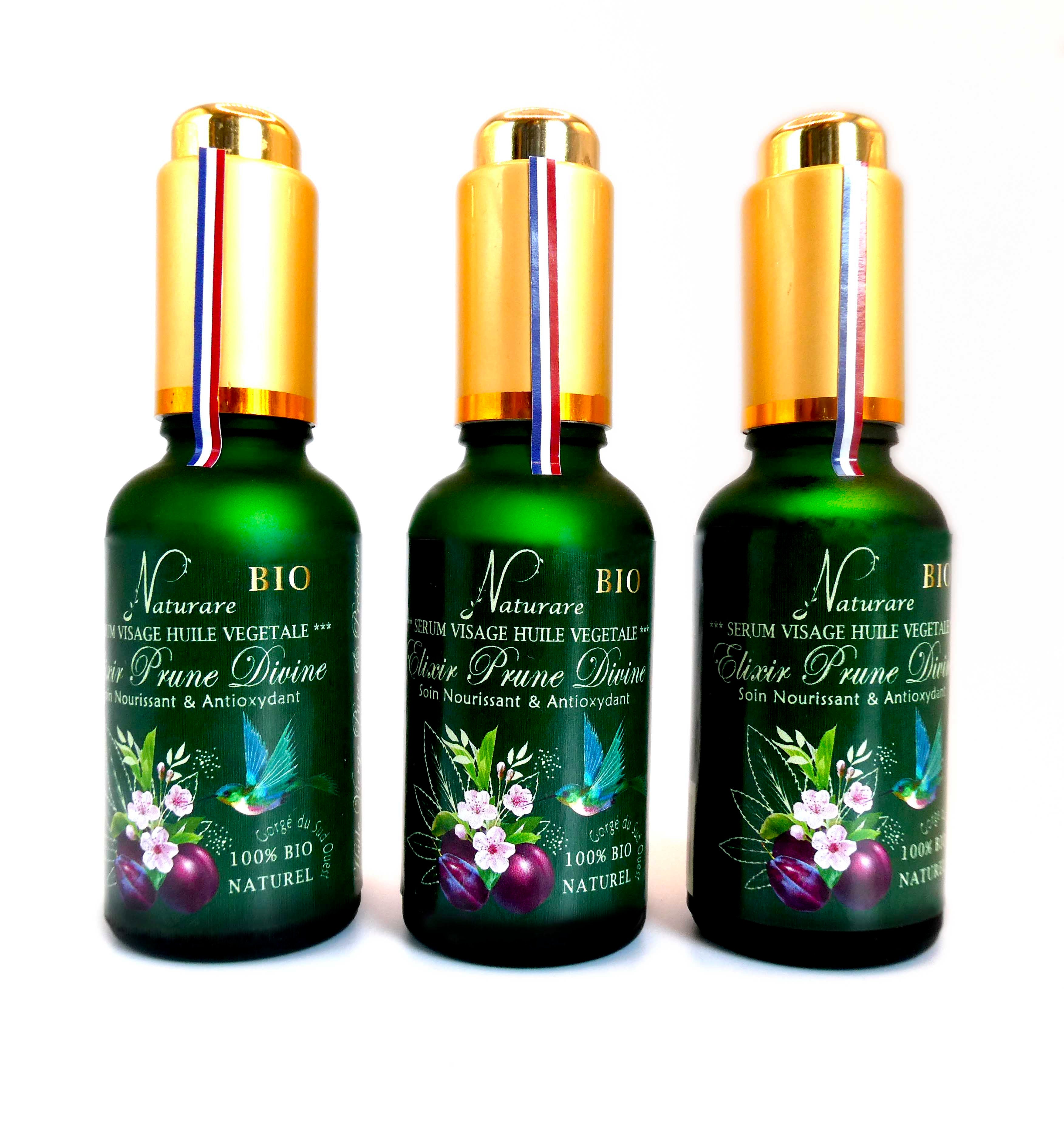 Image of TRIO - Organic Plum Vegetable Oil 90ml-0