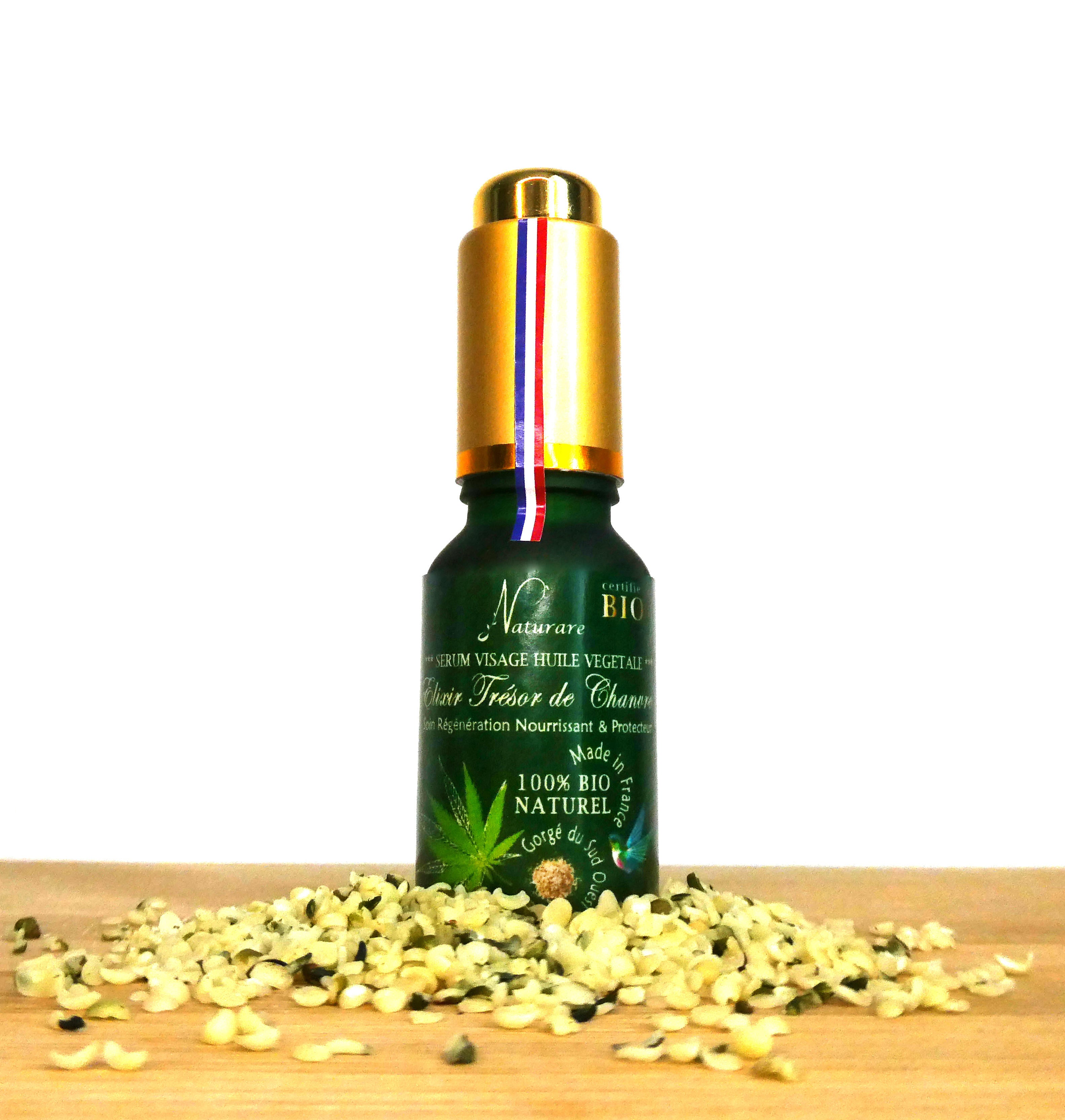 Image of ORGANIC HEMP TREASURE ELIXIR - Vegetable Oil Serum Food Supplement-3