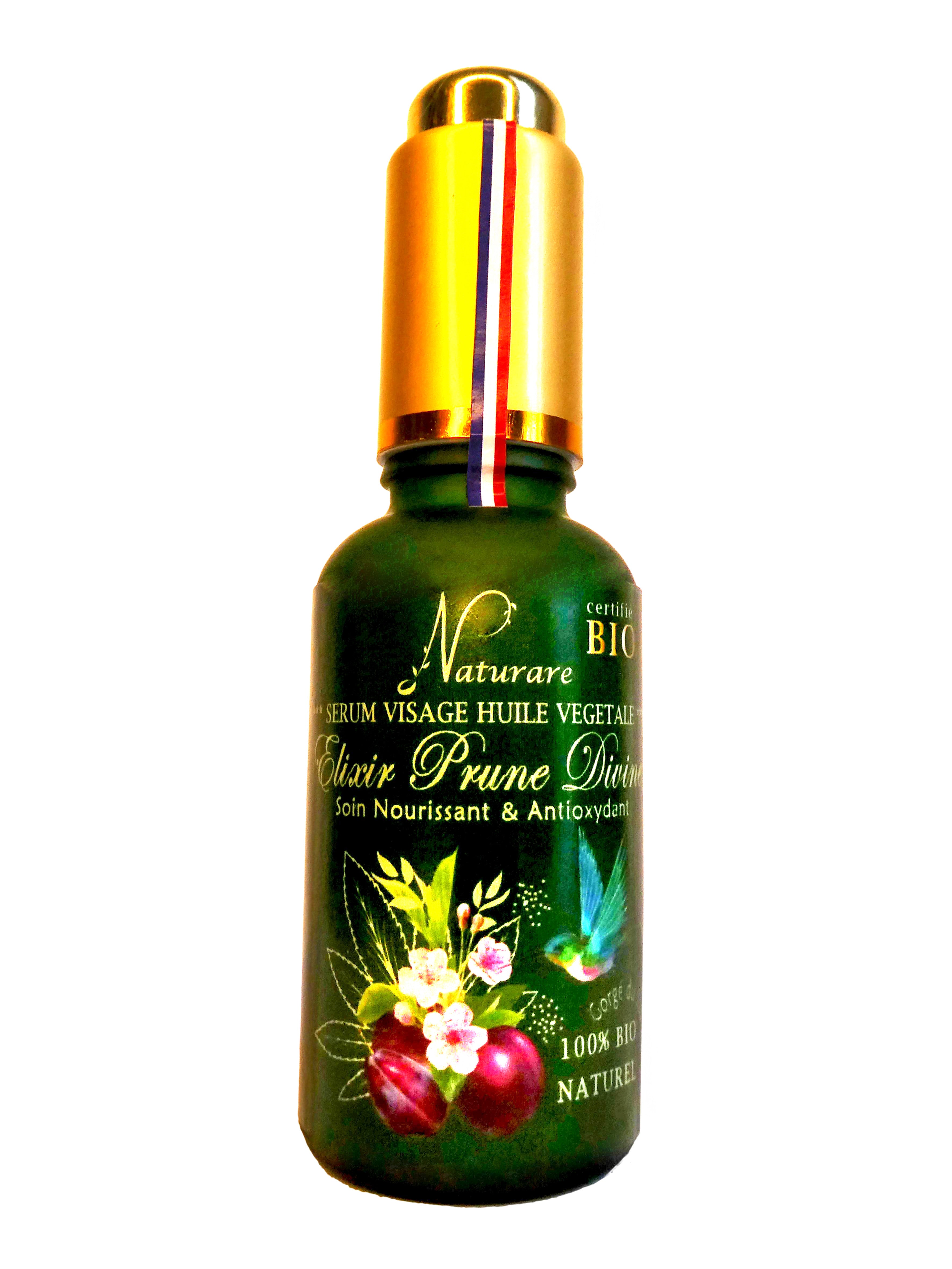 Image of PRO - ORGANIC DIVINE PLUM ELIXIR - Vegetable Oil Serum, Food Supplement-1
