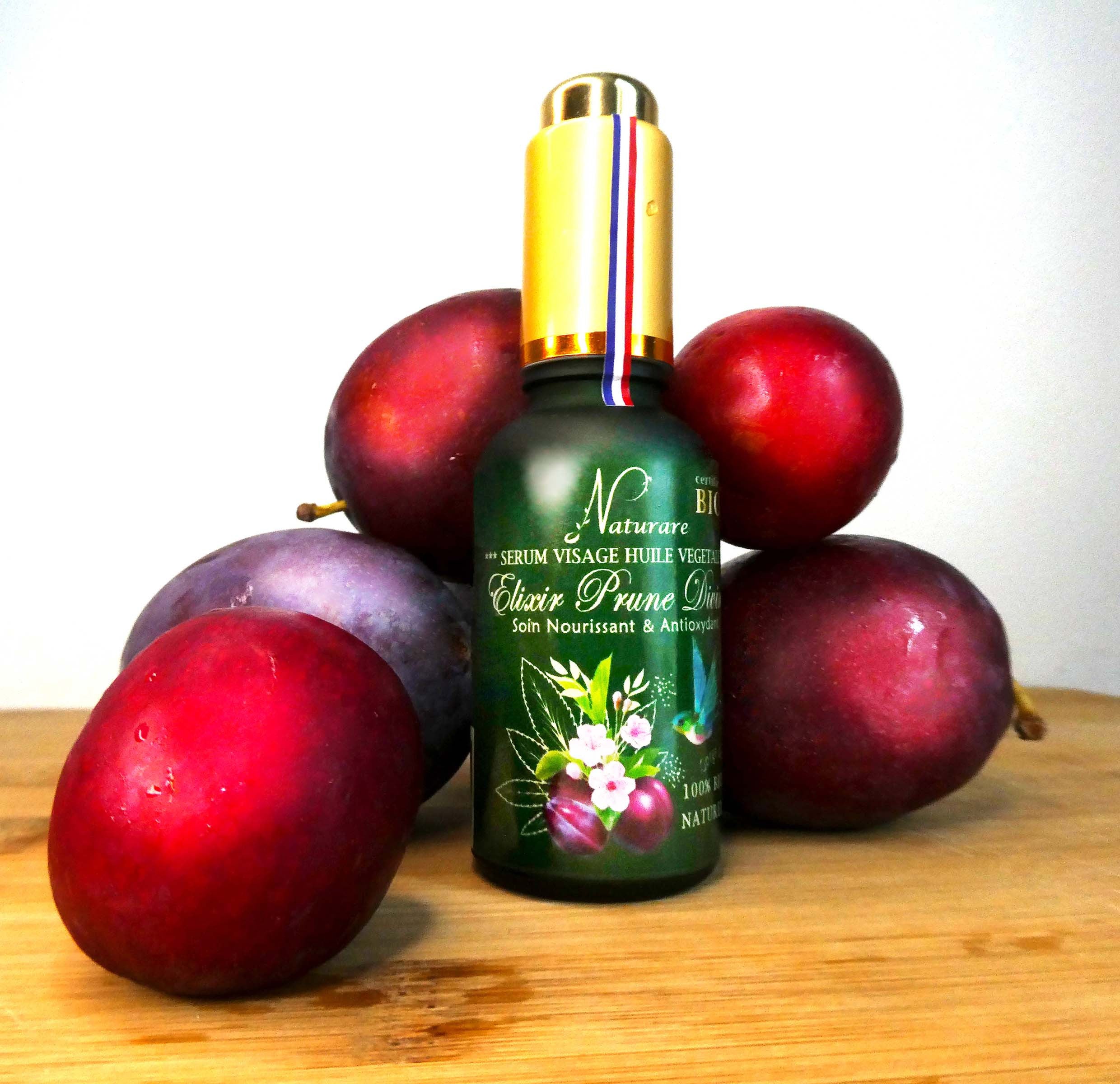 Image of ORGANIC DIVINE PLUM ELIXIR - Vegetable Oil Serum, Food Supplement-8