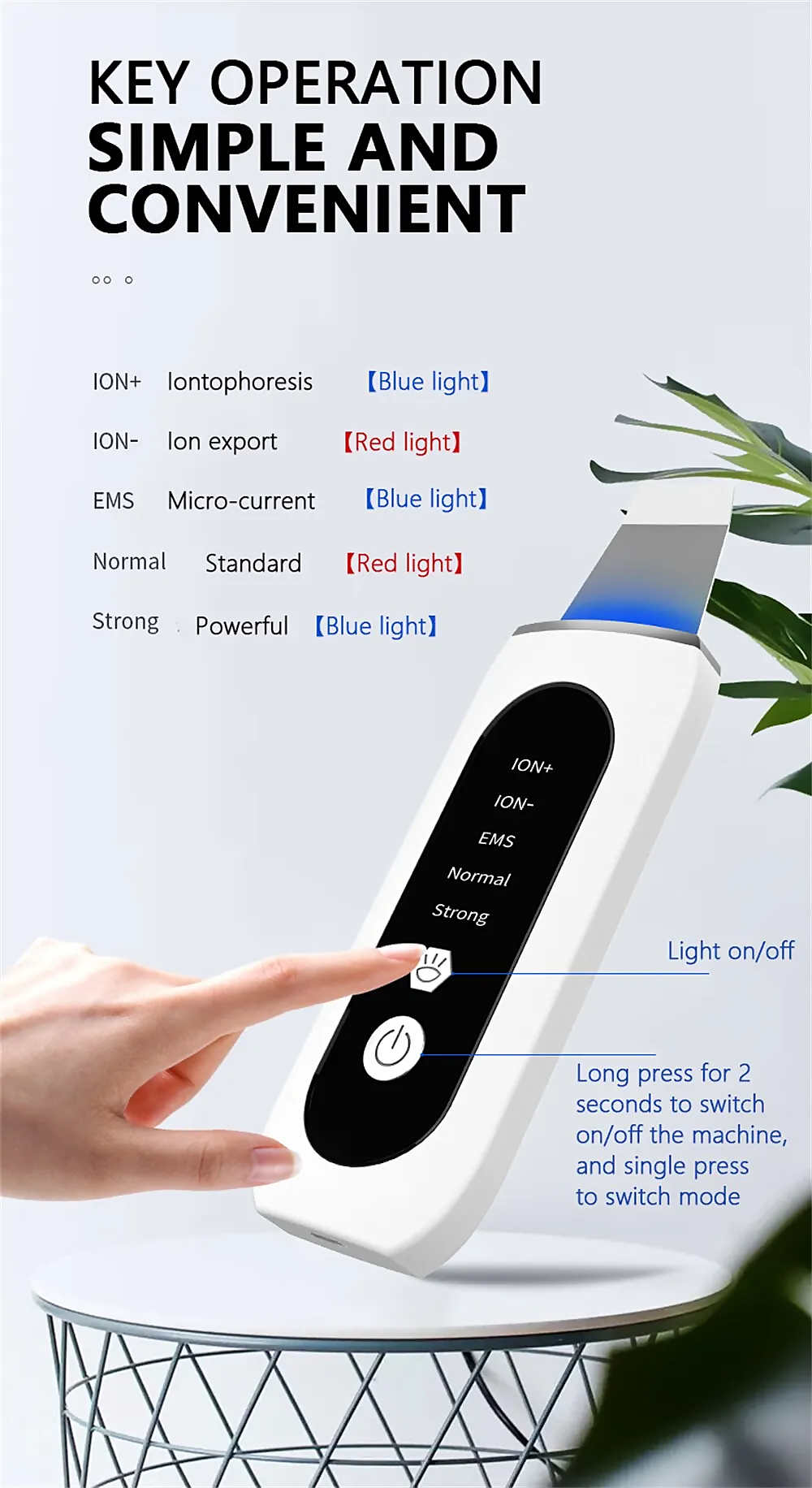 Image of STELLAR - 5-Function EMS Lifting Exfoliator - Ultrasound & Photon Treatment-13