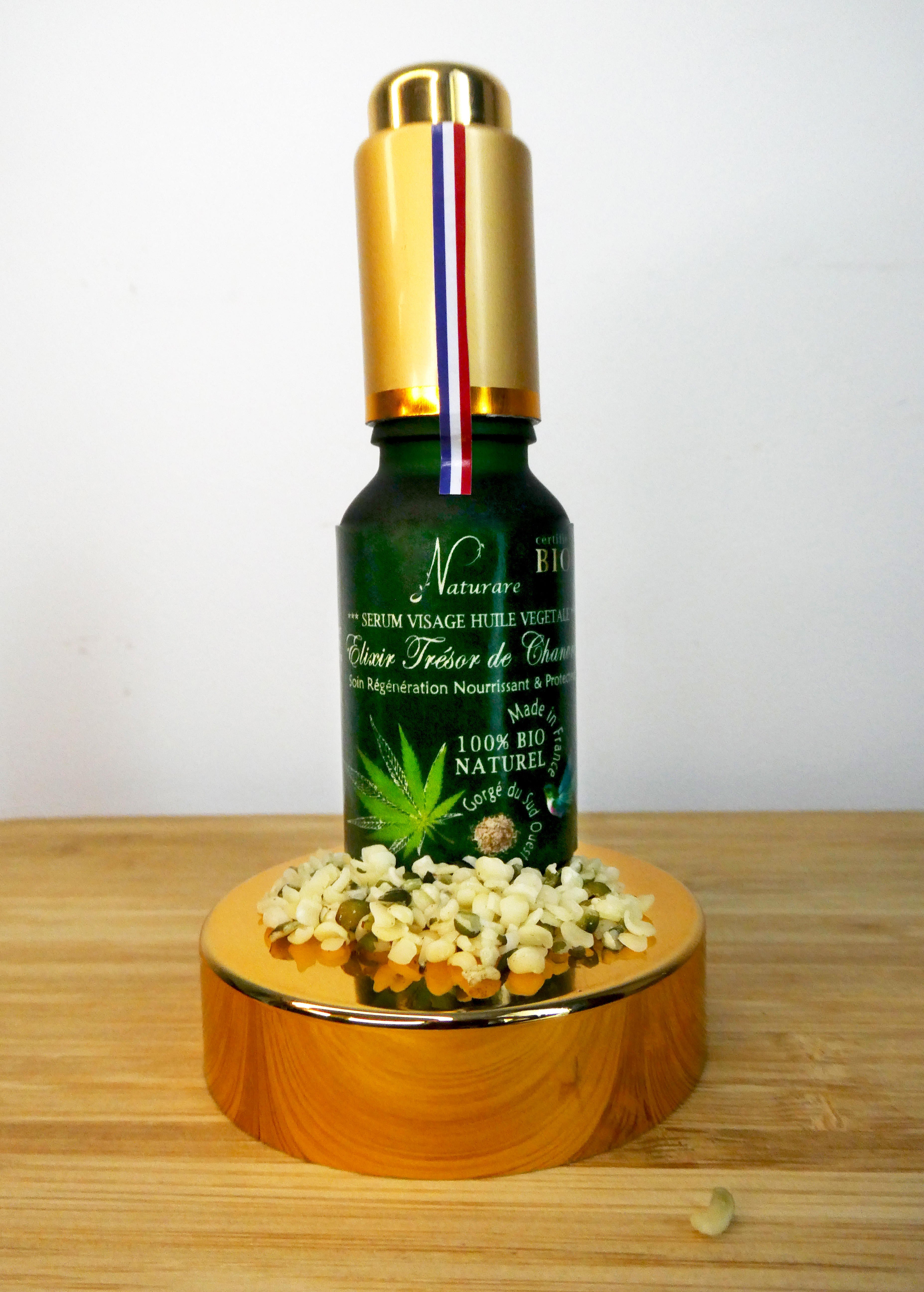 Image of ORGANIC HEMP TREASURE ELIXIR - Vegetable Oil Serum Food Supplement-2