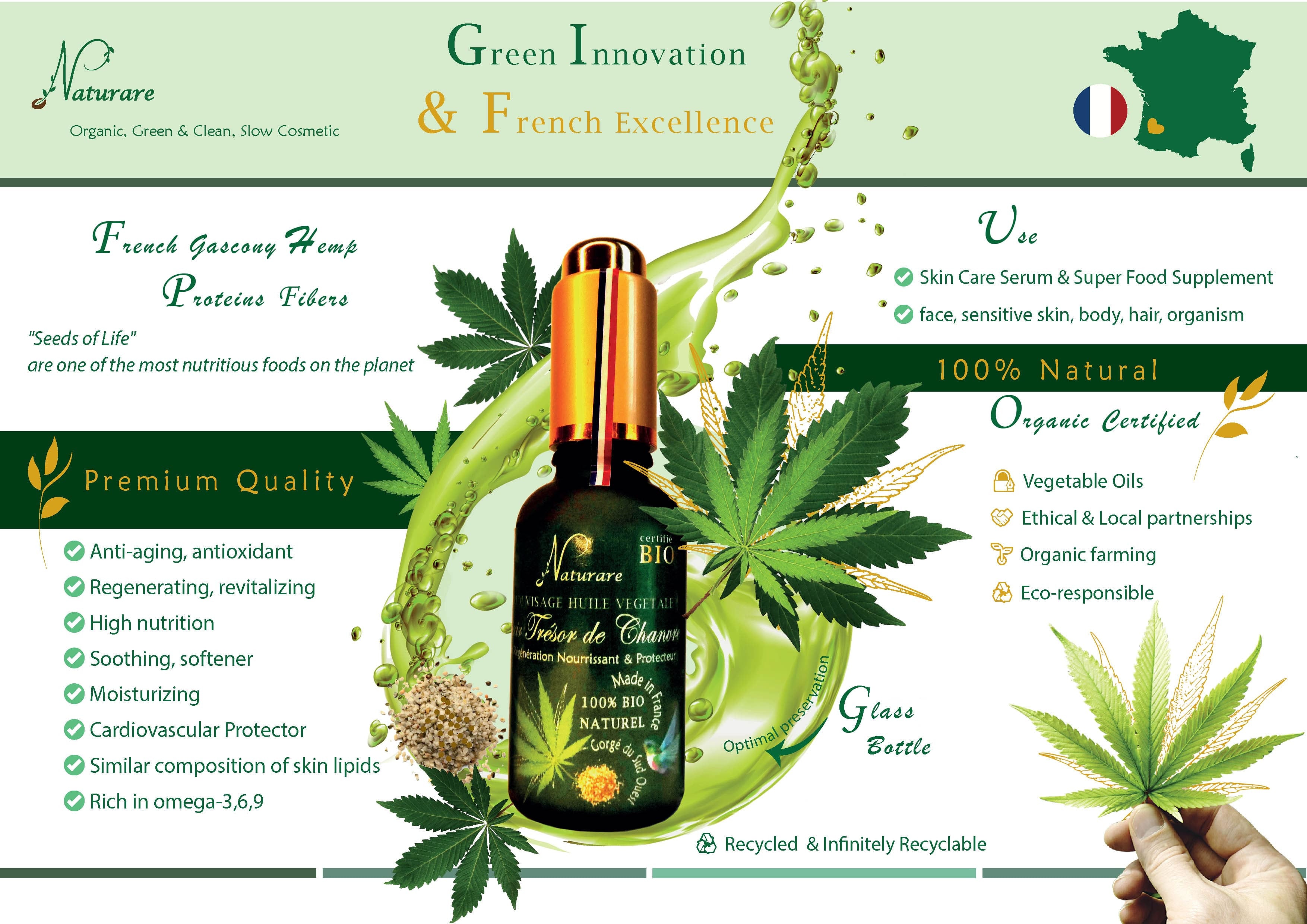 Image of DROP - ORGANIC HEMP TREASURE ELIXIR - Vegetable Oil, Food Supplement-9