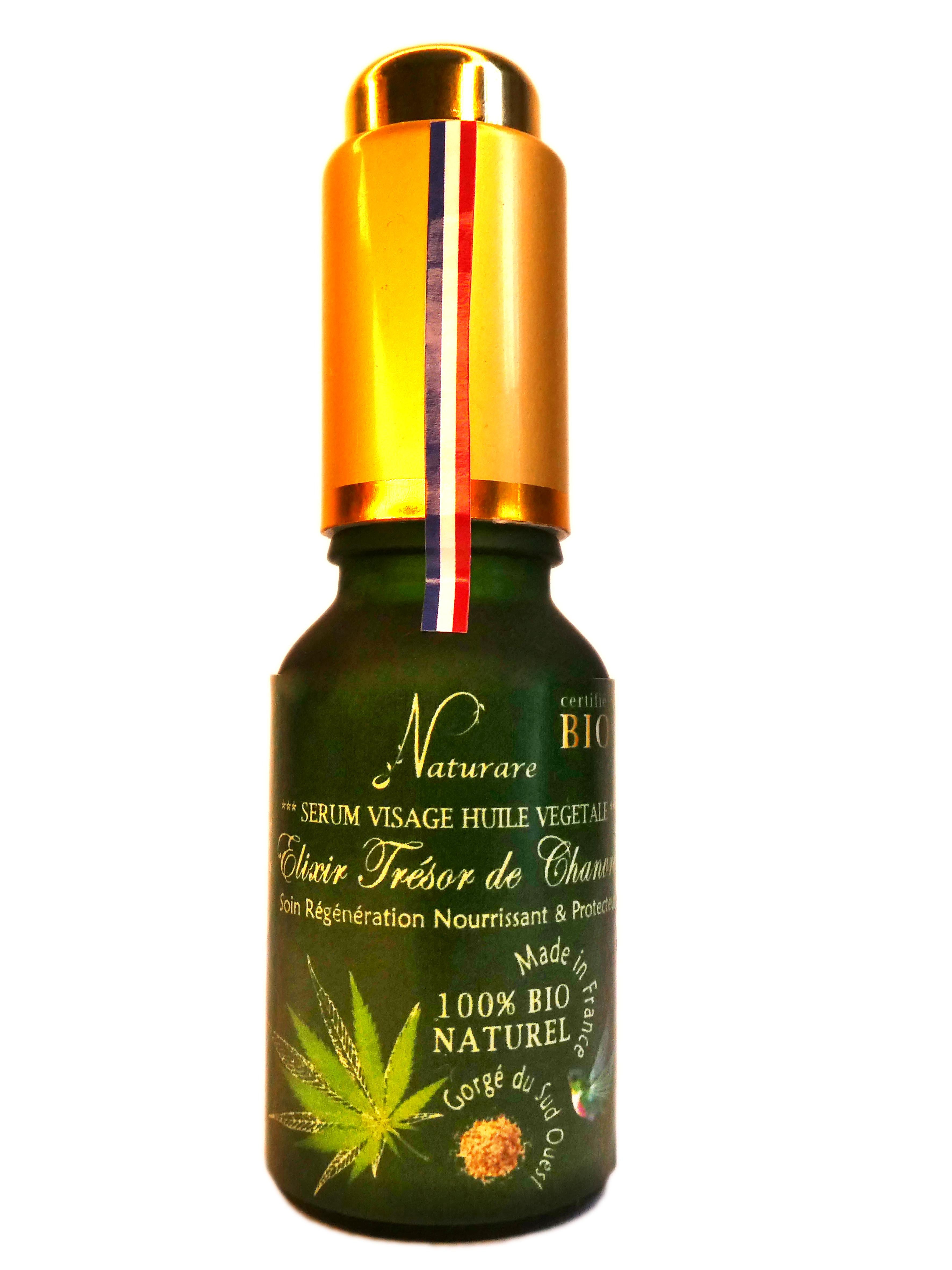 Image of ORGANIC HEMP TREASURE ELIXIR - Vegetable Oil Serum Food Supplement-1