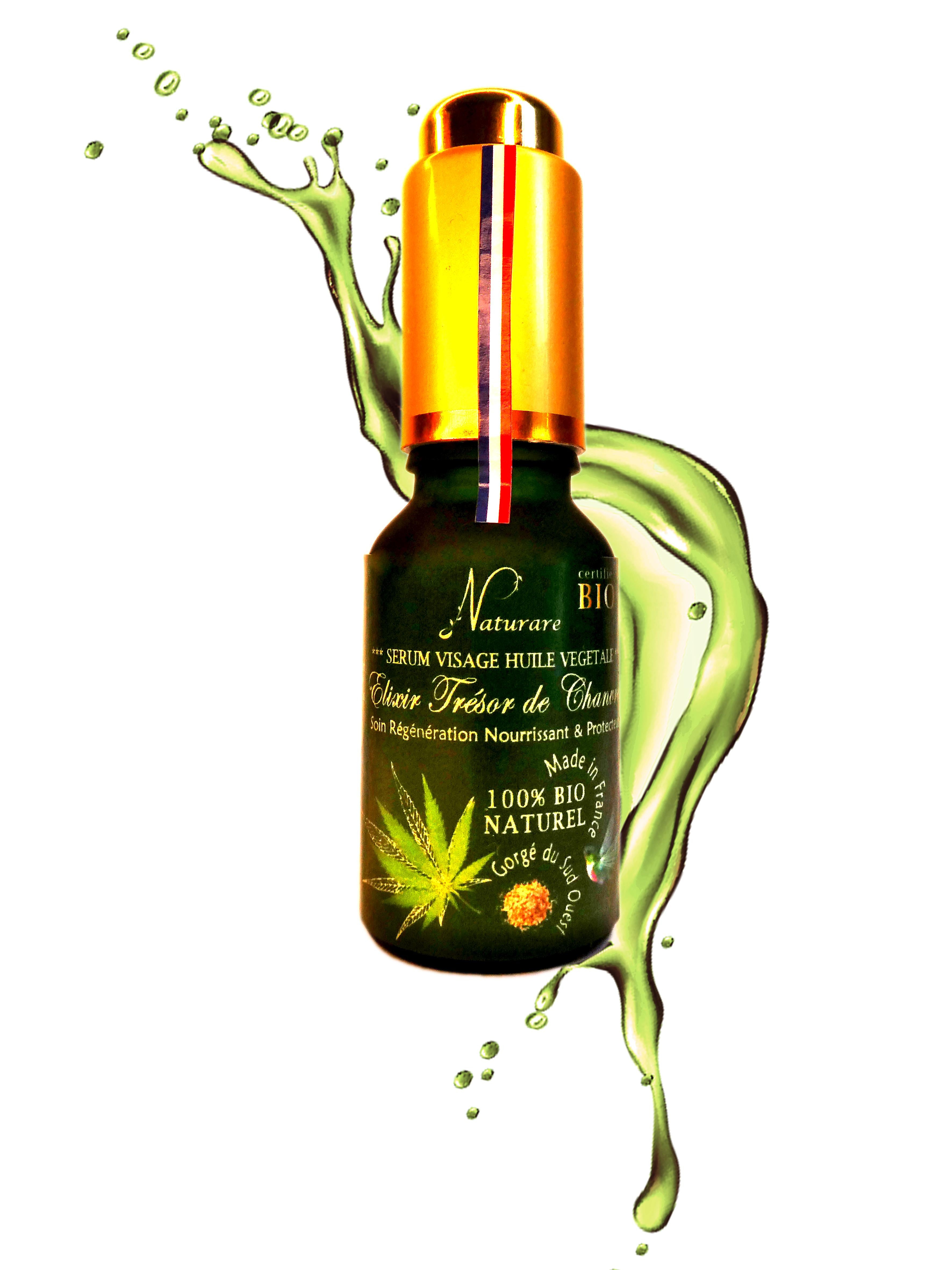 Image of PRO - ORGANIC HEMP TREASURE ELIXIR - Vegetable Oil Serum, Food Supplements-5