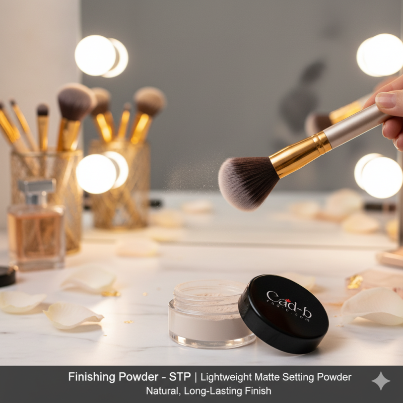 Image of Finishing Powder - Lightweight Matte Setting Powder for Oil Control, Blurring & Long-Lasting Natural Finish | CAD B | STP