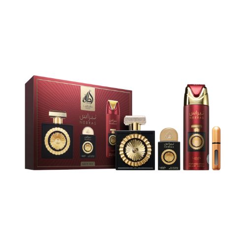 Image of Lattafa - Gift set Nebras - 3pcs - Eau De Parfum - Perfume Femenino-1