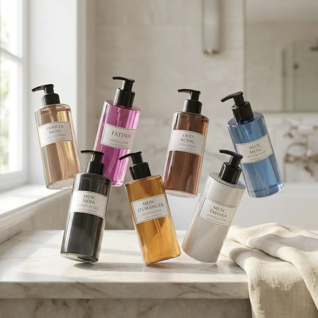 Image of Savon Liquide de Luxe 300ml + Bougie offerte-3