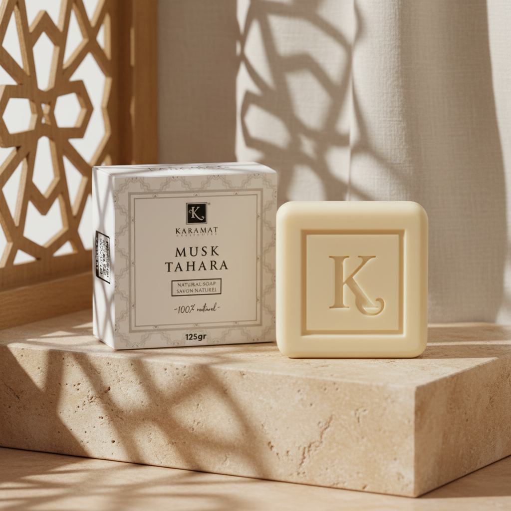 Image of Savon Naturel de Musc Tahara 125 gr-0