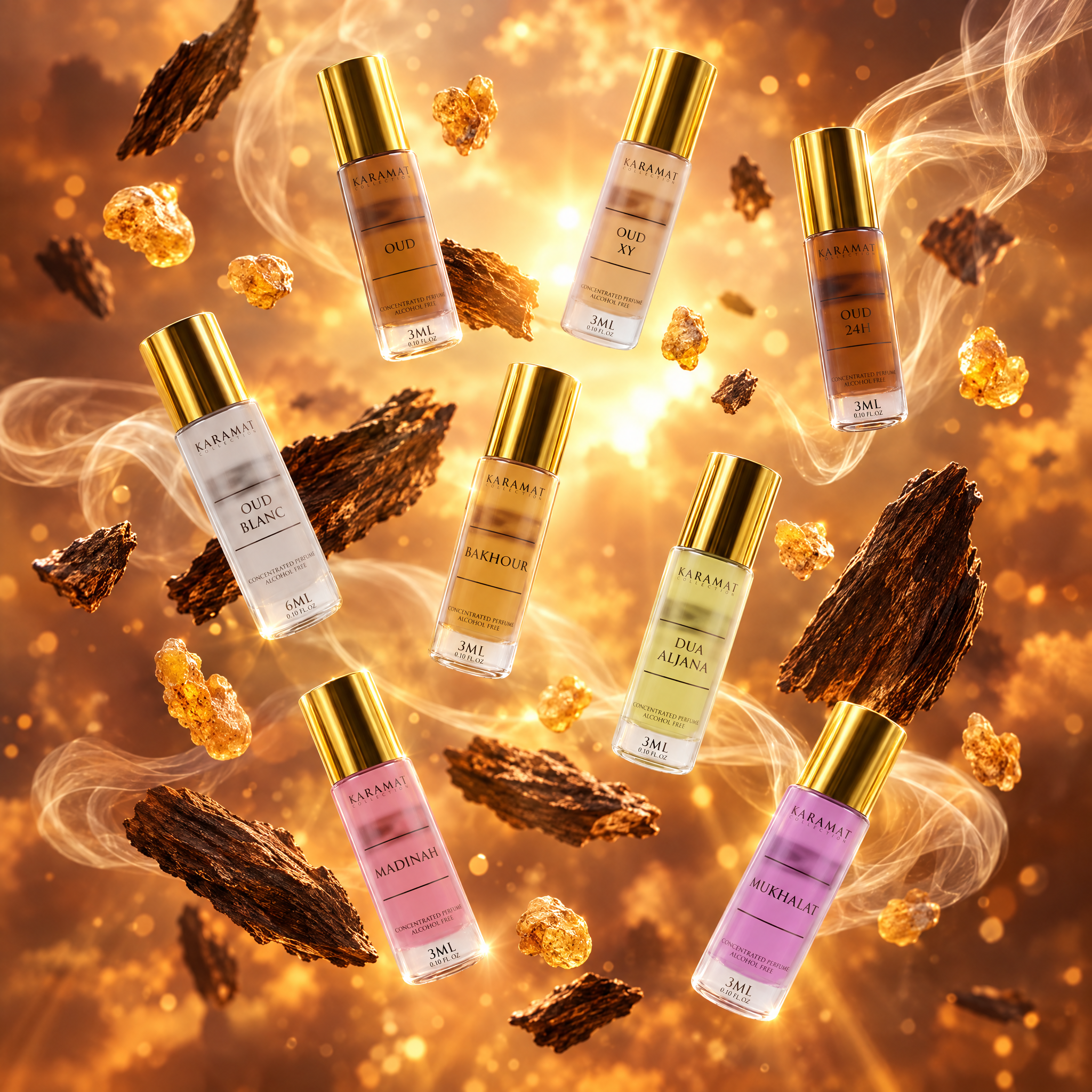 Image of Boîte Découverte Parfums Sans Alcool 3 ml – par Famille Olfactive-2
