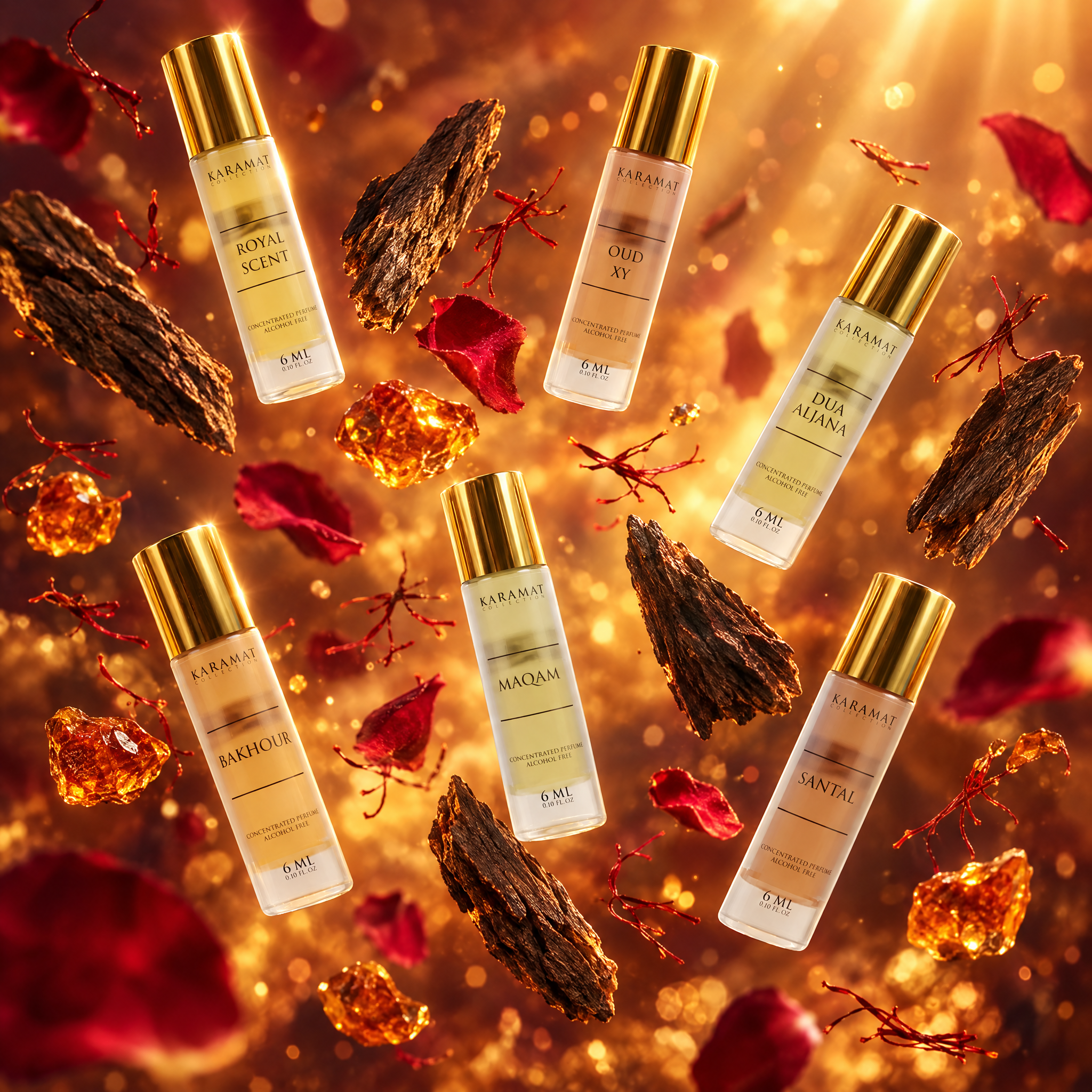 Image of Boîte Découverte Parfums Sans Alcool 6 ml – par Famille Olfactive-0