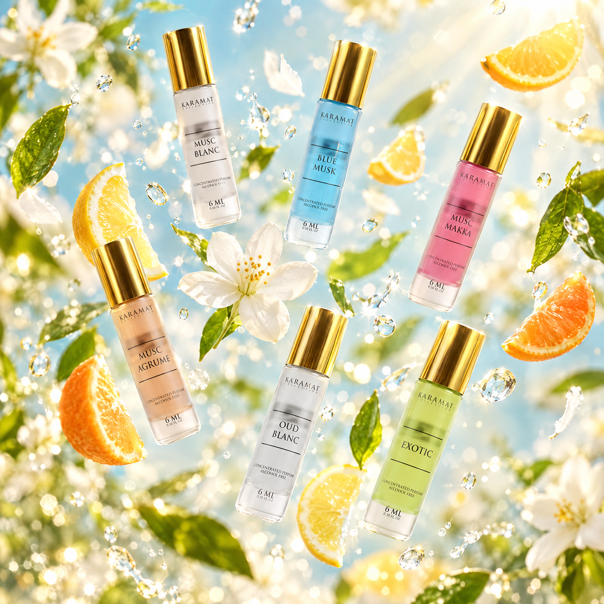 Image of Boîte Découverte Parfums Sans Alcool 6 ml – par Famille Olfactive-2