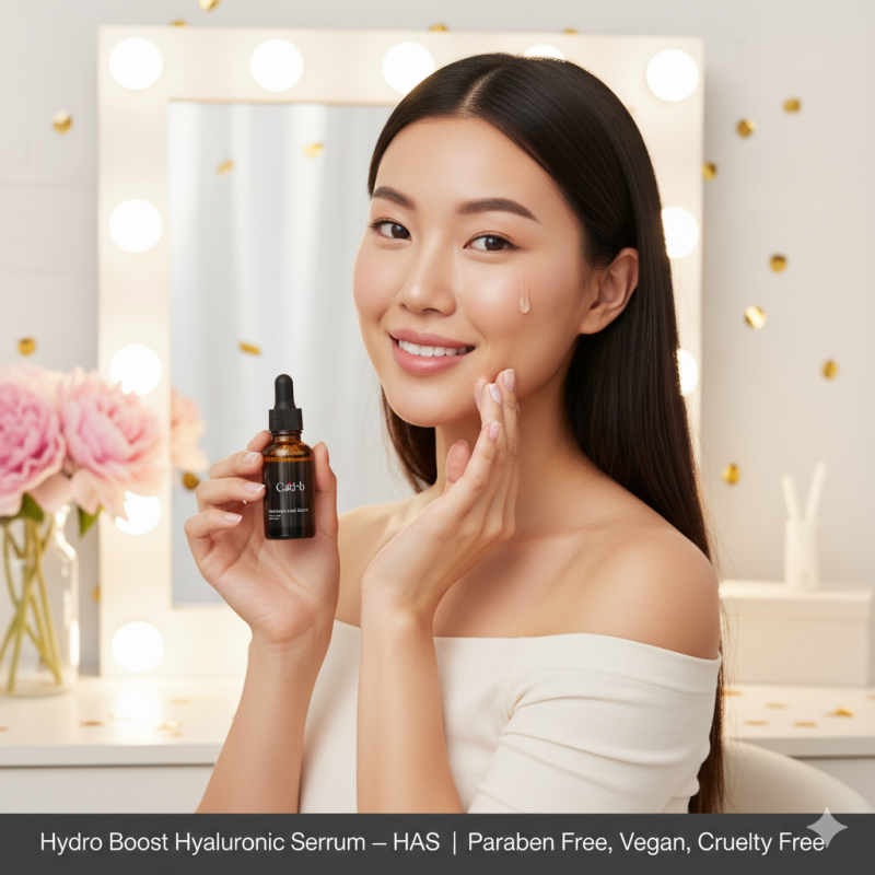Image of Hydro Boost Hyaluronic Serum – HAS | Paraben Free, Vegan, Cruelty Free