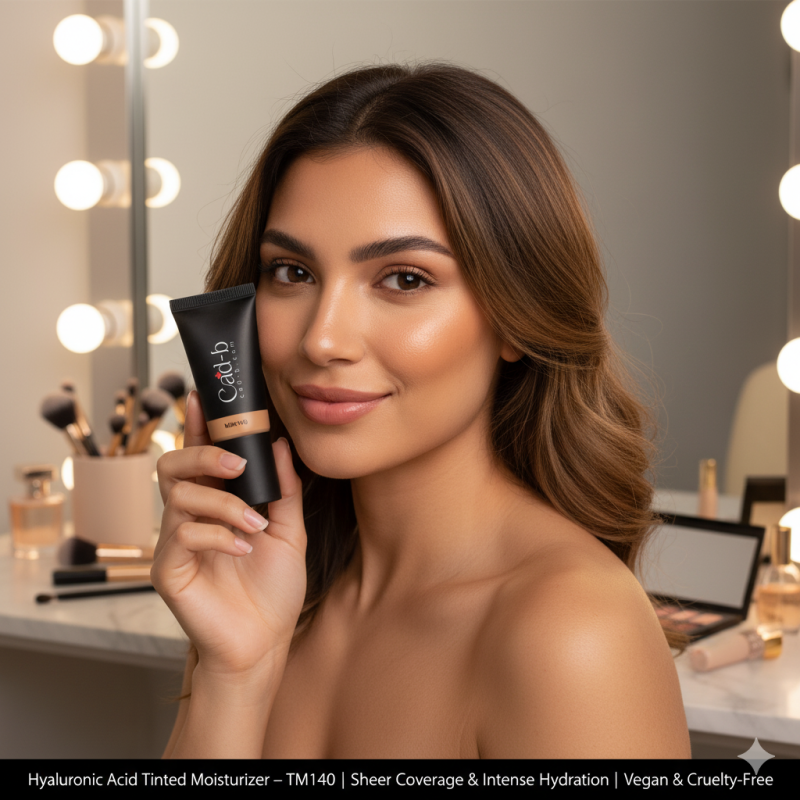 Image of Hyaluronic Acid Tinted Moisturizer – Maple – TM140 | Sheer Coverage & Intense Hydration | Vegan & Cruelty-Free