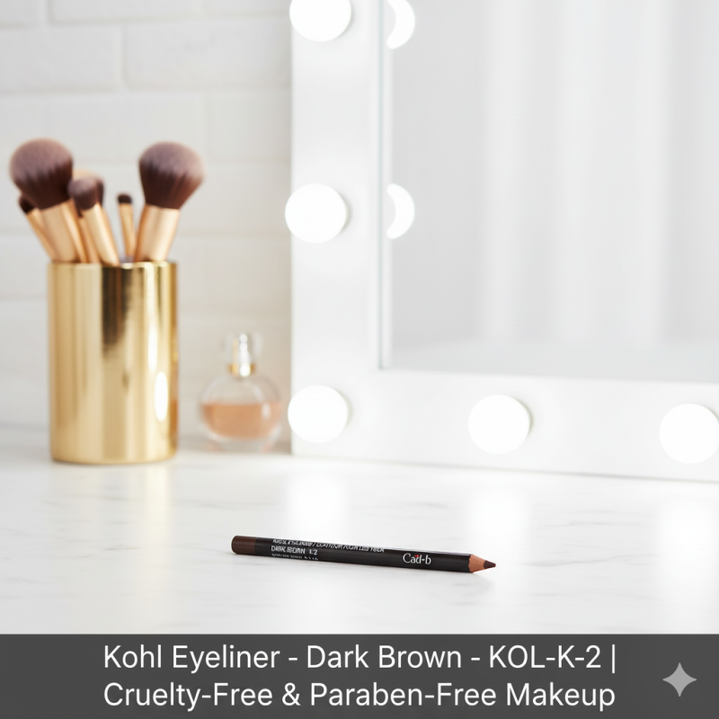 Image of Kohl Eyeliner – Dark Brown – KOL-K2 | Cruelty-Free, Paraben-Free