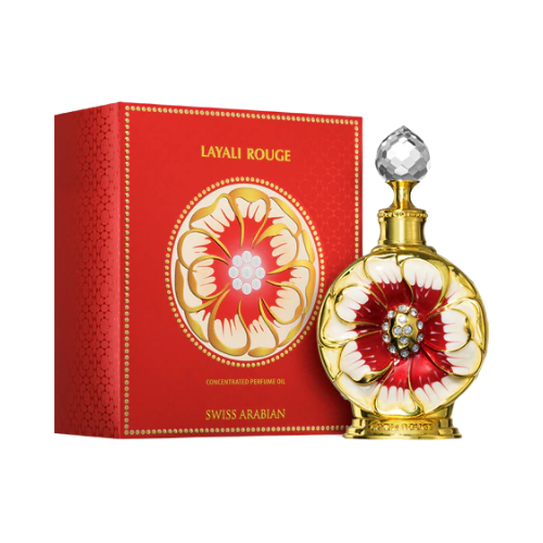 Image of Swiss Arabian - Layali Rouge - Aceite perfumado concentrado - Perfume Unisex-1