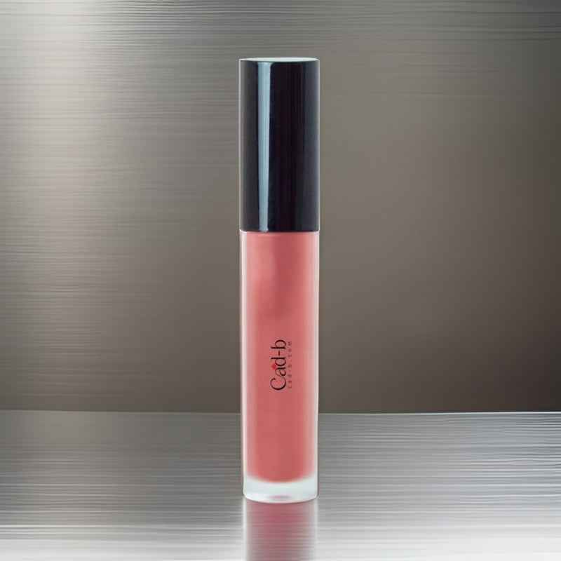 Image of Lip Gloss Chestnut - Hydrating Sheer Brown Lip Gloss with High Shine & Shimmer Finish - Vegan, Paraben-Free | CAD B | LG14