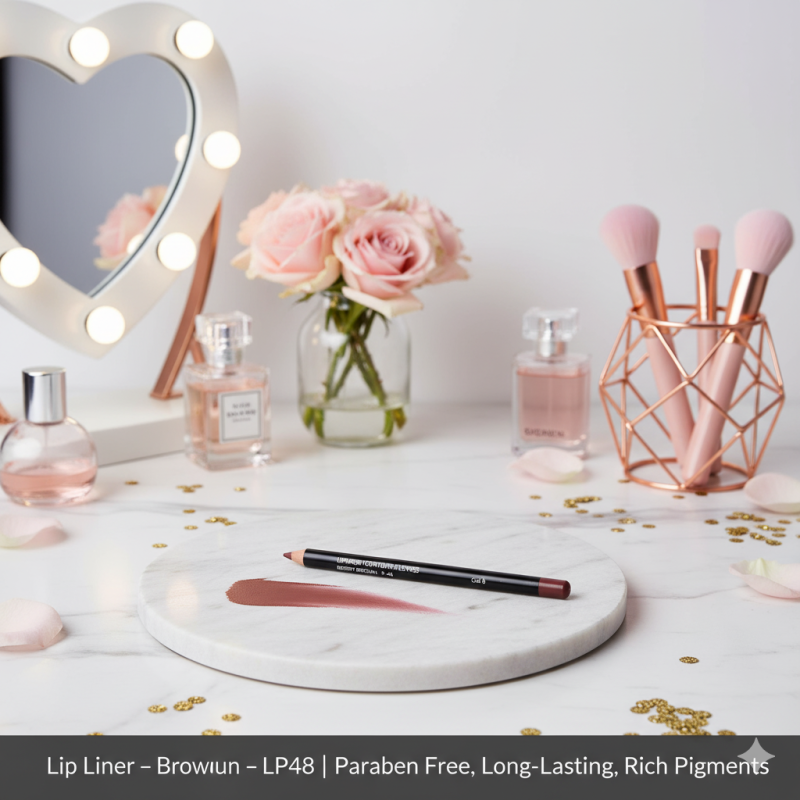 Image of Lip Liner – Berry Brown – LP48 | Paraben Free, Long-Lasting, Rich Pigments