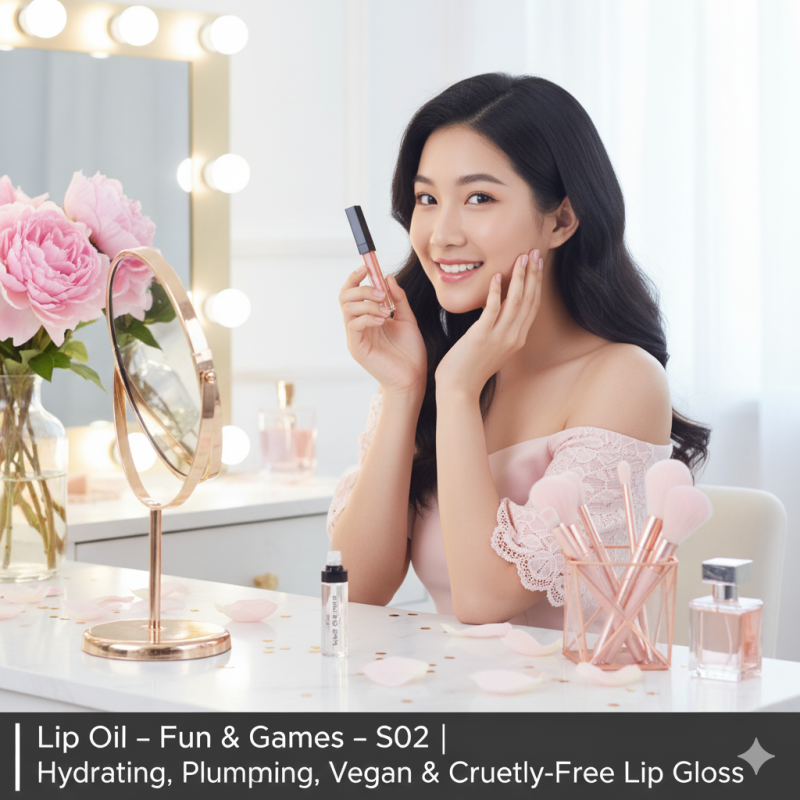 Image of Lip Oil – Fun & Games – S02 | Hydrating, Plumping, Vegan & Cruelty-Free Lip Gloss