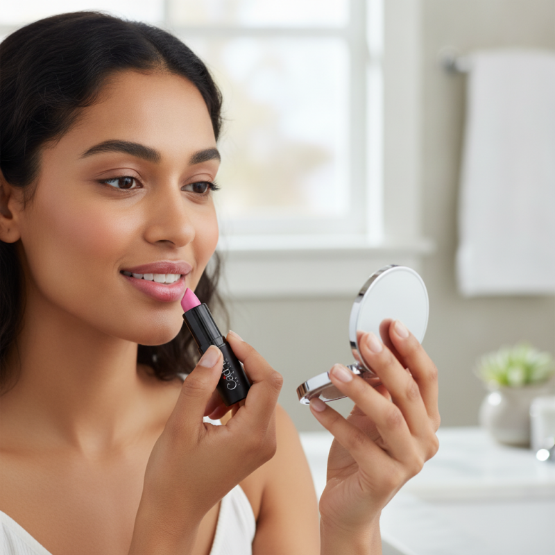 Image of Lipstick - Bubble Gum - Hydrating Sheer Pink Lipstick with Jojoba Oil & Beeswax | 2368C | CAD B