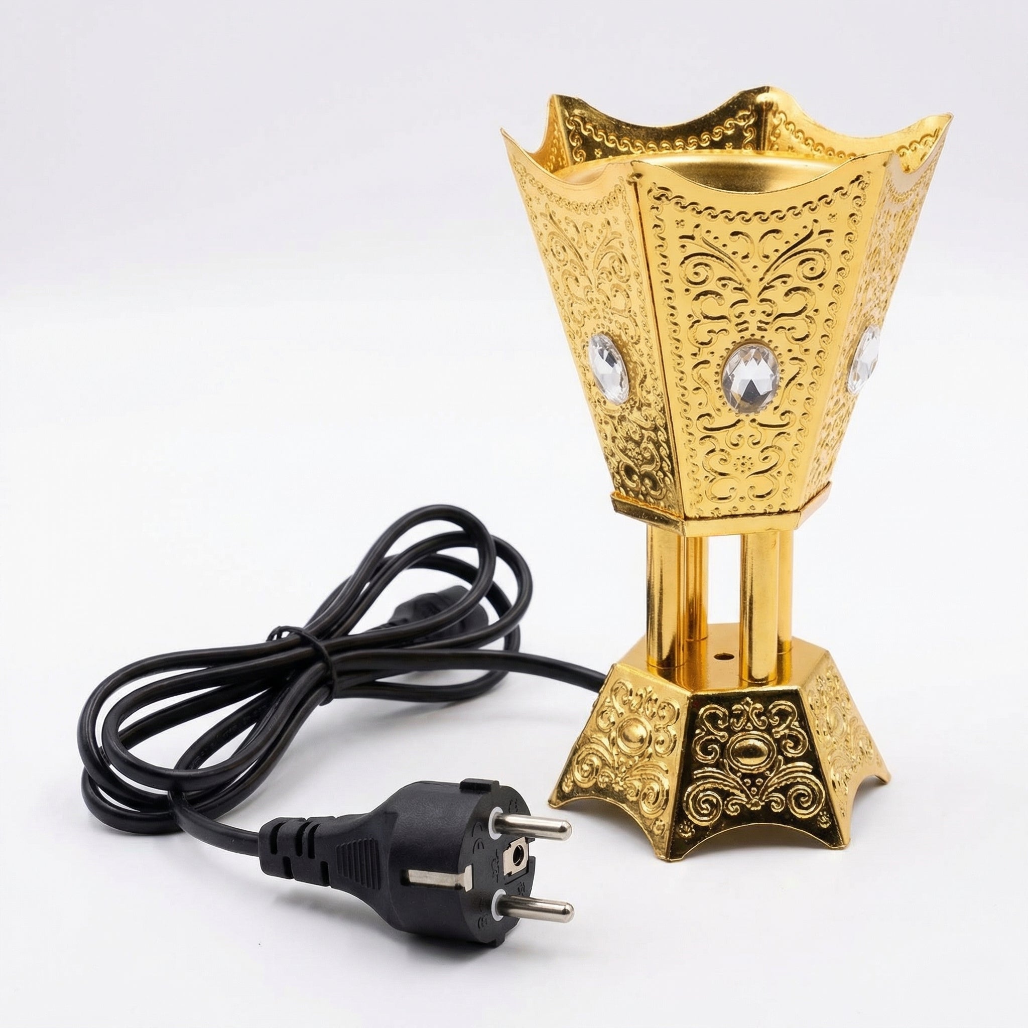 Image of Brûleur Électrique de Bakhour ( Encens ) – Élégance Orientale pour Votre Maison- Prise EU ( CE )-3